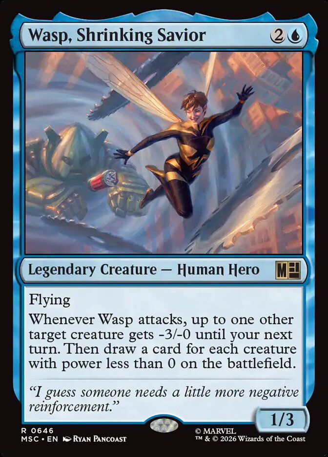 Wasp, Shrinking Savior [ #0646 ] (MSC-R)