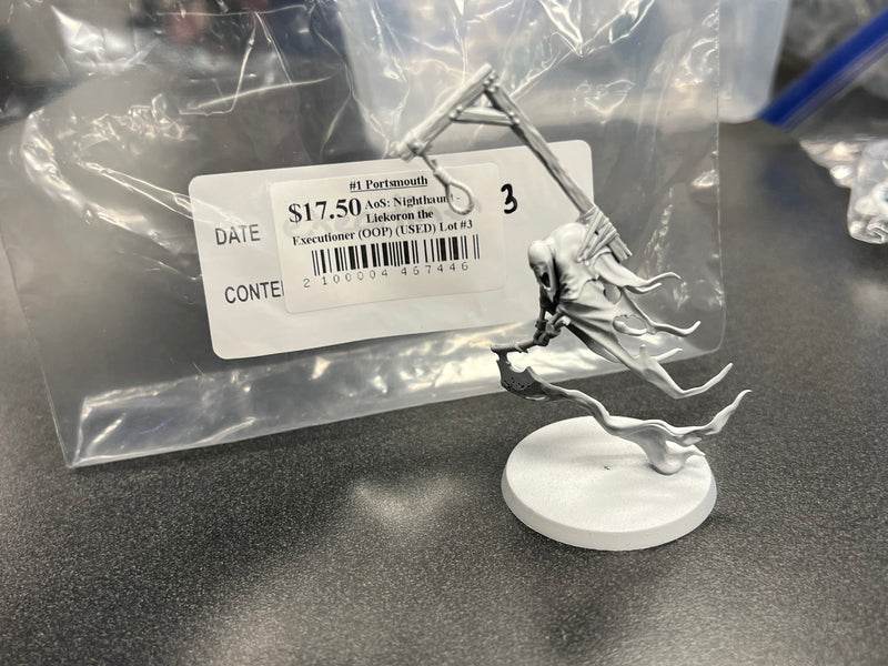 AoS: Nighthaunt - Liekoron the Executioner (USED) Lot