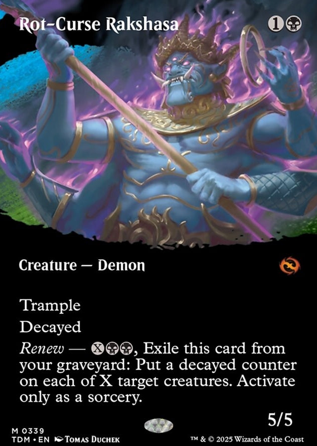 Rot-Curse Rakshasa [ #0339 Borderless Clan ] (TDM-M)