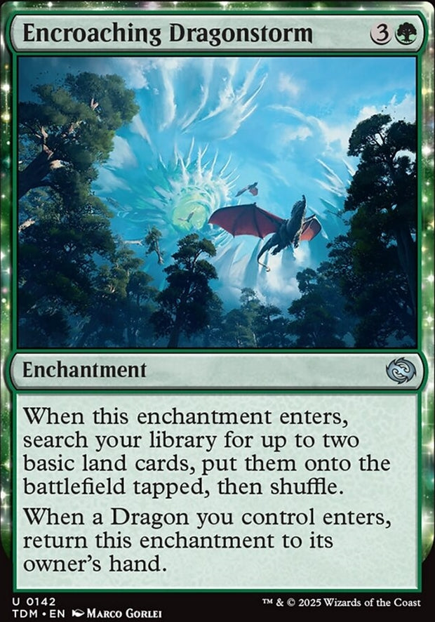 Encroaching Dragonstorm [ #0142 ] (TDM-U)