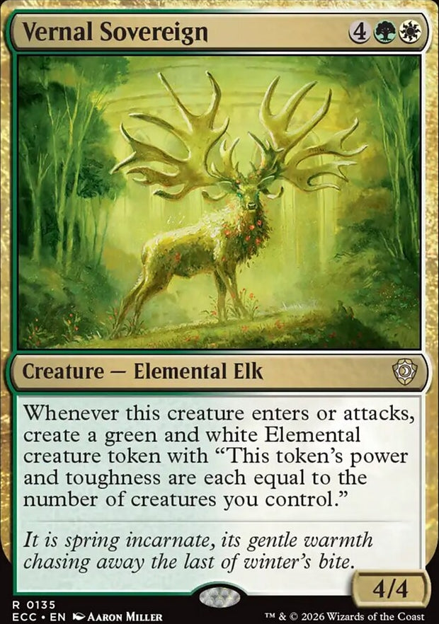 Vernal Sovereign [ #0135 ] (ECC-R)