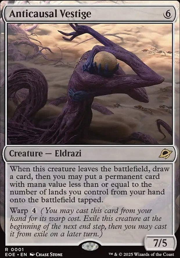 Anticausal Vestige [ #0001 ] (EOE-R)