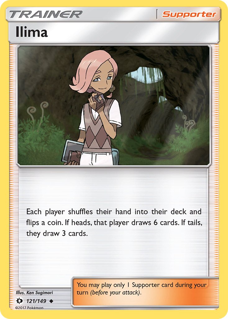 Ilima - 121/149 (SM01) Uncommon - Near Mint