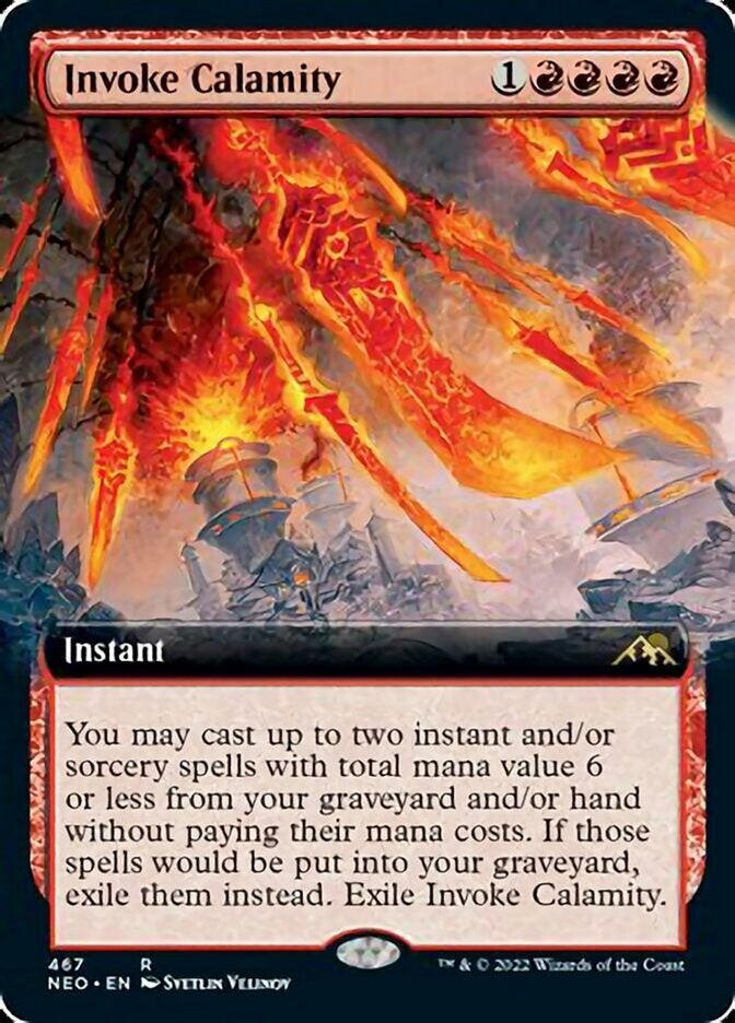 Invoke Calamity [ #467 Extended Art ] (NEO-R)