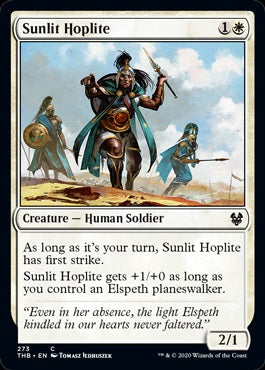 Sunlit Hoplite [#273] (THB-C-PD)