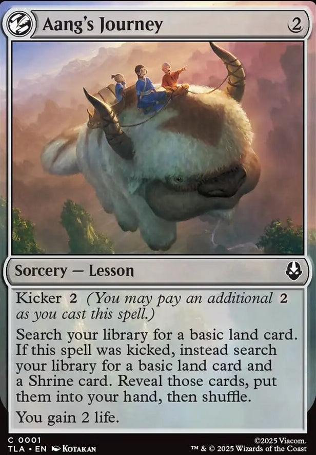 Aang's Journey [ #0001 ] (TLA-C)