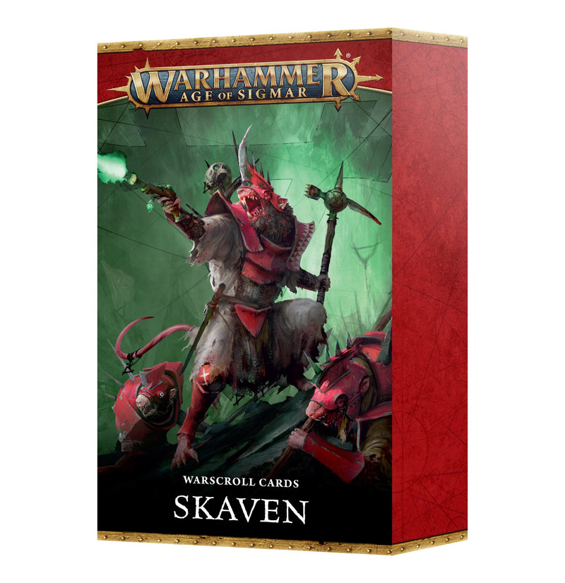 Age of Sigmar: Warscroll Cards - Skaven (4th)