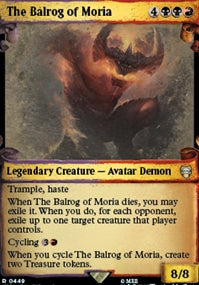 The Balrog of Moria [#0449 Showcase Scrolls] (LTC-R)