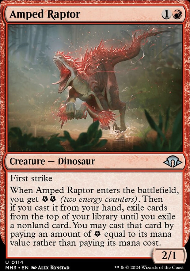 Amped Raptor [#0114] (MH3-U-FOIL)