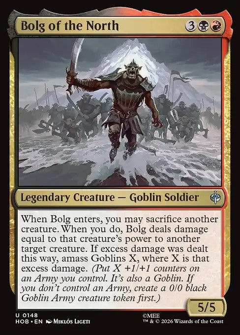 Bolg of the North [ #0148 ] (HOB-U)