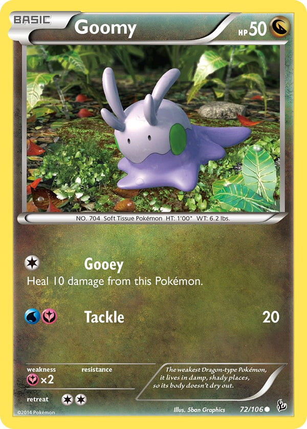 Goomy - 072/106 (FLF) Common - Near Mint