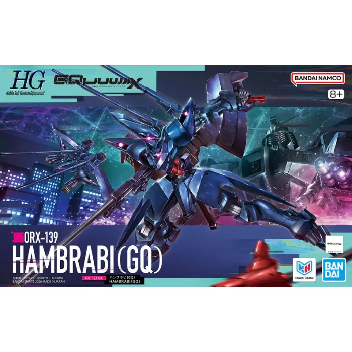 1/144 (HG): Mobile Suit Gundam GQuuuuuuX - #15 Hambrabi (GQ) ORX-139