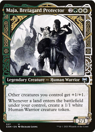 Maja, Bretagard Protector [Showcase #327] (KHM-U-FOIL)