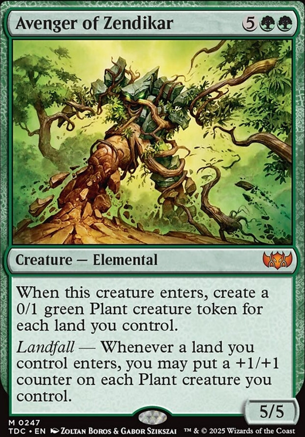 Avenger of Zendikar [ #0247 ] (TDC-M)
