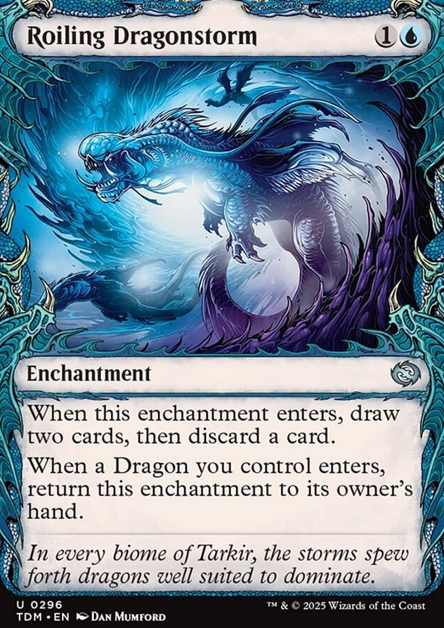 Roiling Dragonstorm [ #0296 Draconic Showcase ] (TDM-U)