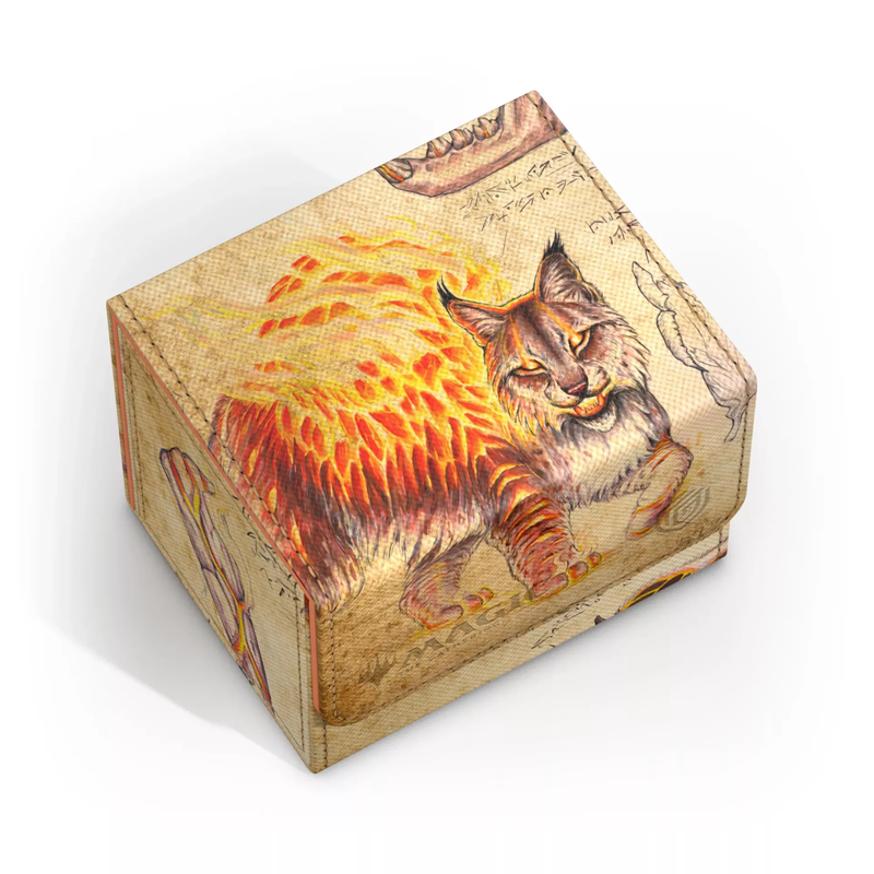 Ultimate Guard: Sidewinder Deck Case 100+ XenoSkin - MTG: Bloomburrow - Sunspine Lynx