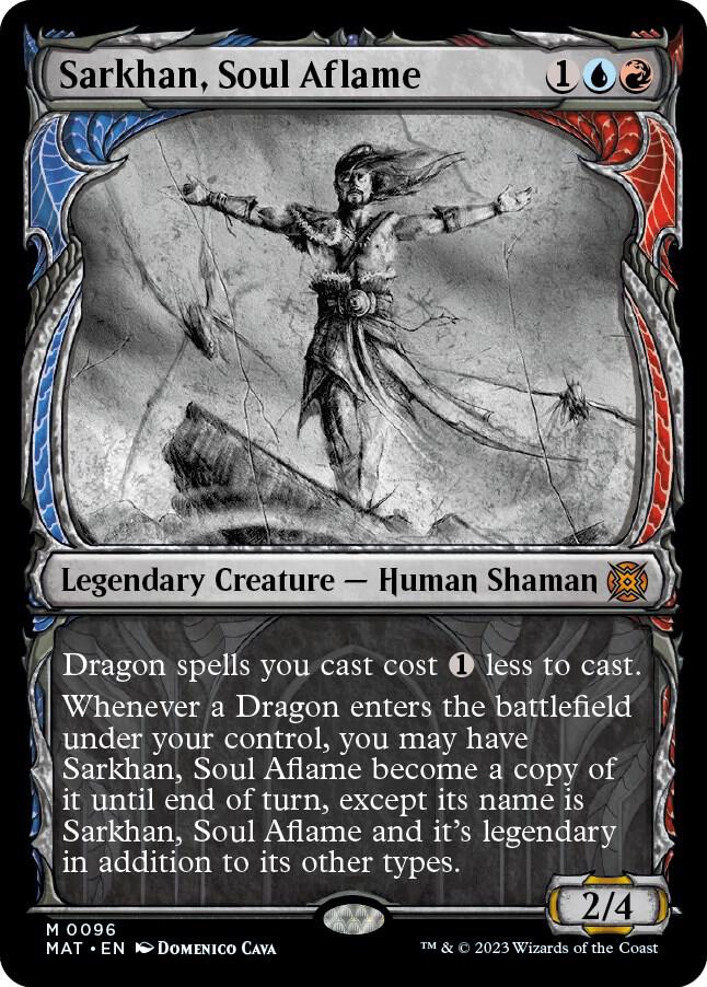 Sarkhan, Soul Aflame [#0096] (MAT-M-FOIL)