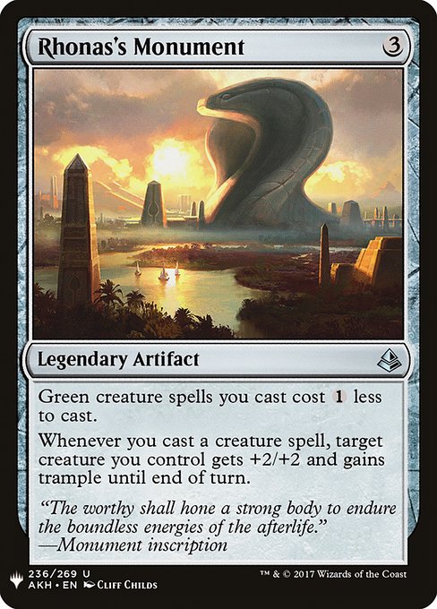 Rhonas's Monument [Mystery Booster #1624] (AKH-U)