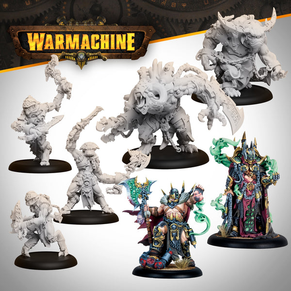 Warmachine MKIV (SFIK-ORG292): Orgoth Sea Raiders or XXX - Orgoth Cursebound Command Cadre