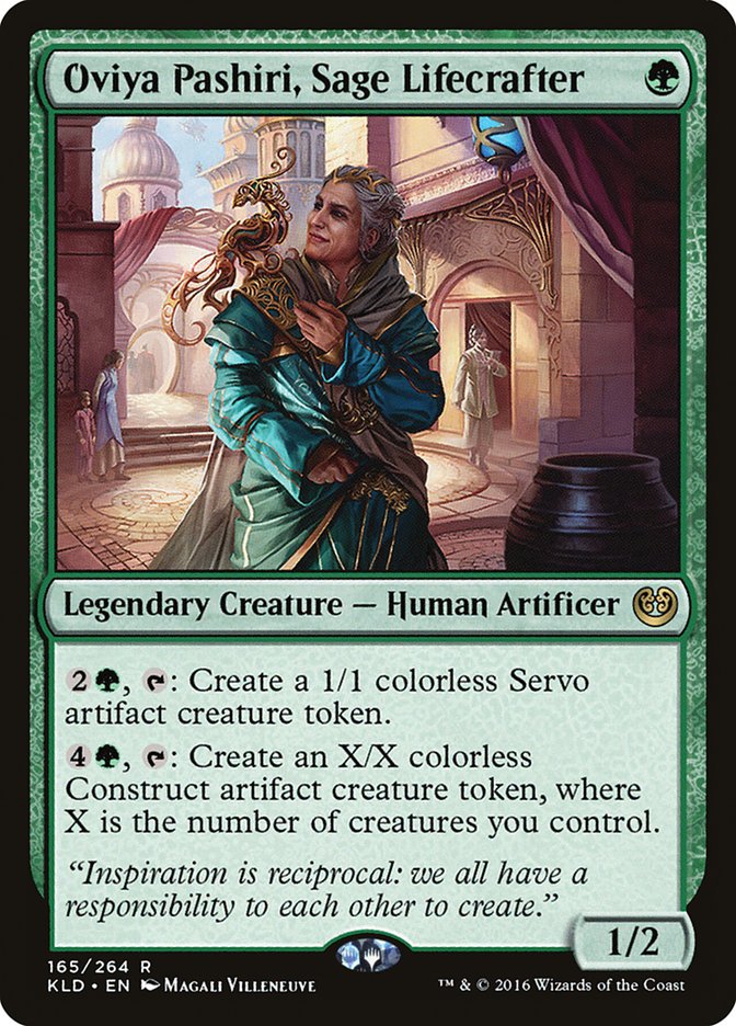 Oviya Pashiri, Sage Lifecrafter (KLD-R-FOIL)
