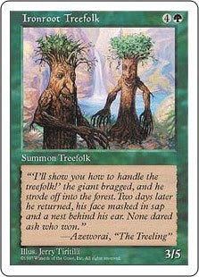 Ironroot Treefolk (5ED-C)