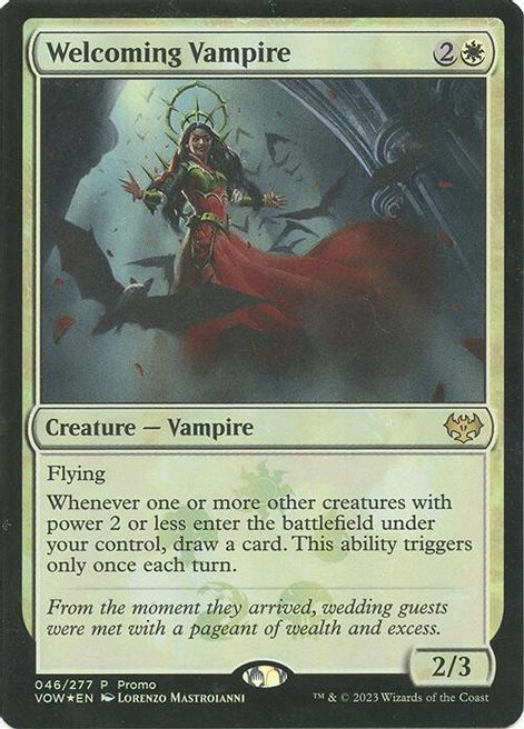 Welcoming Vampire (VOW-R-FOIL) Media Promo