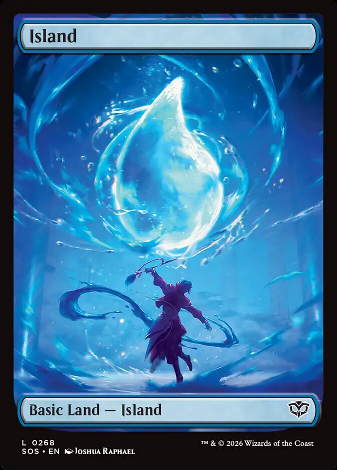 Island [ #0268 Full Art ] (SOS-L)