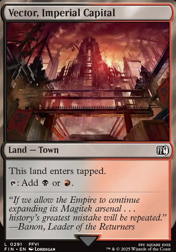 Vector, Imperial Capital [ #0291 ] (FIN-C)