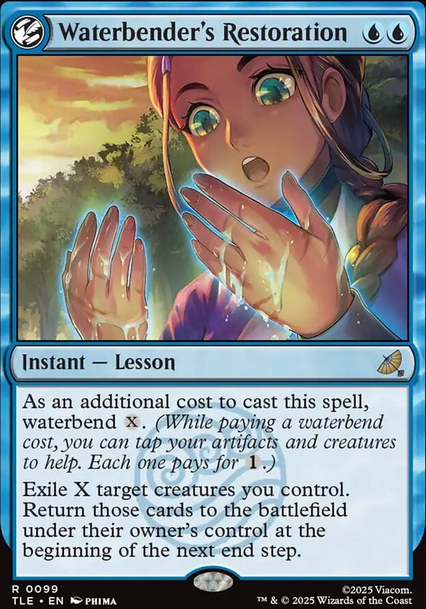 Waterbender's Restoration [ #0099 ] (TLE-R)