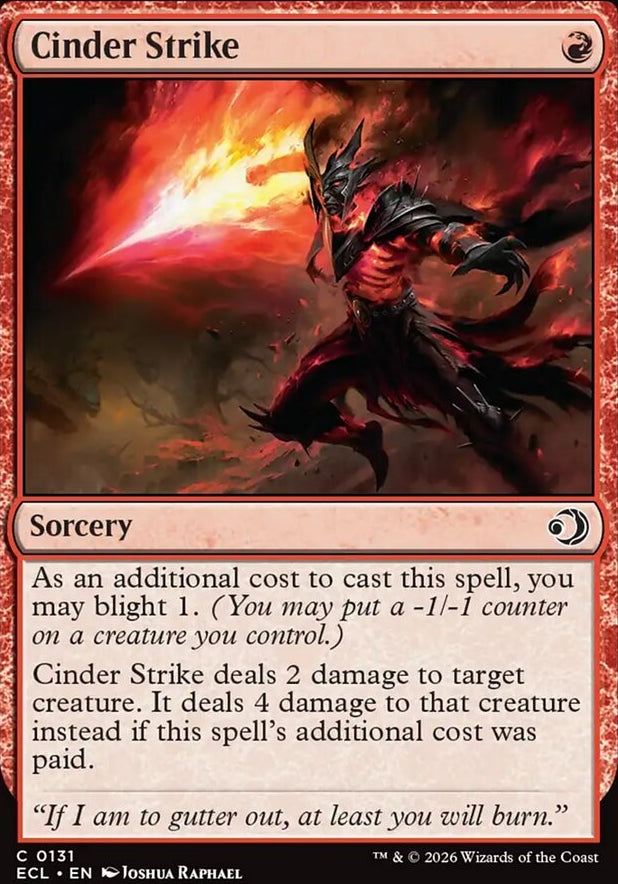 Cinder Strike [ #0131 ] (ECL-C)