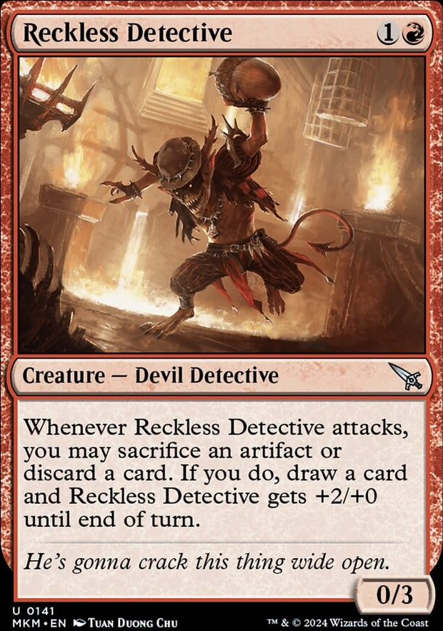 Reckless Detective [#0141] (MKM-U)