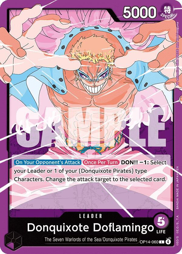 Donquixote Doflamingo - OP14-060 (OP14) L - Near Mint