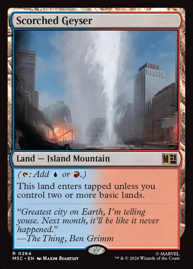 Scorched Geyser [ #0264 ] (MSC-R)