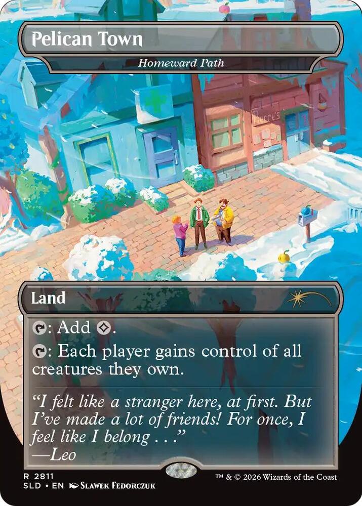 Pelican Town - Homeward Path [#2811] (SLD-M) Foil near mint