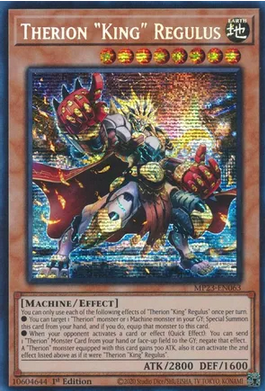 Therion "King" Regulus (MP23-EN063) Prismatic Secret Rare