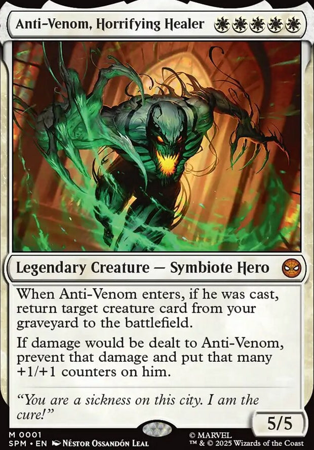 Anti-Venom, Horrifying Healer [ #0001 ] (SPM-M)