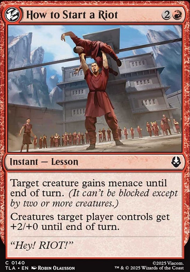 How to Start a Riot [ #0140 ] (TLA-C)