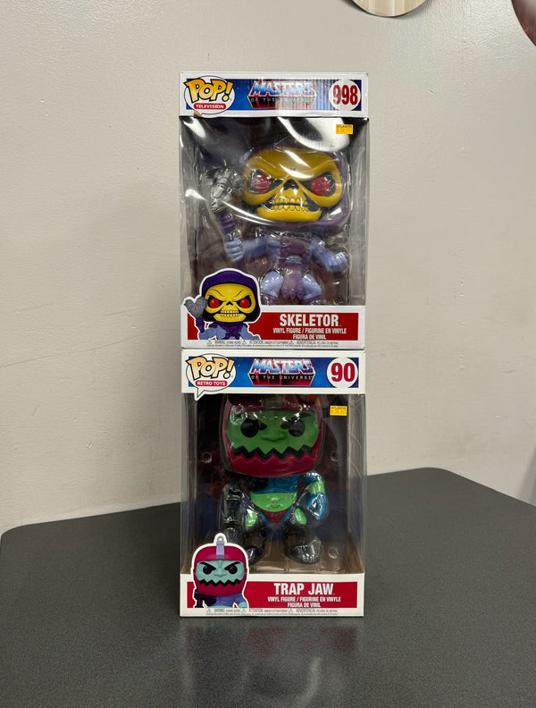 Helene Charity Raffle: Masters of the Universe 10 Inch POP Figure Bundle - Skeletor & Trap Jaw ($80 Value)