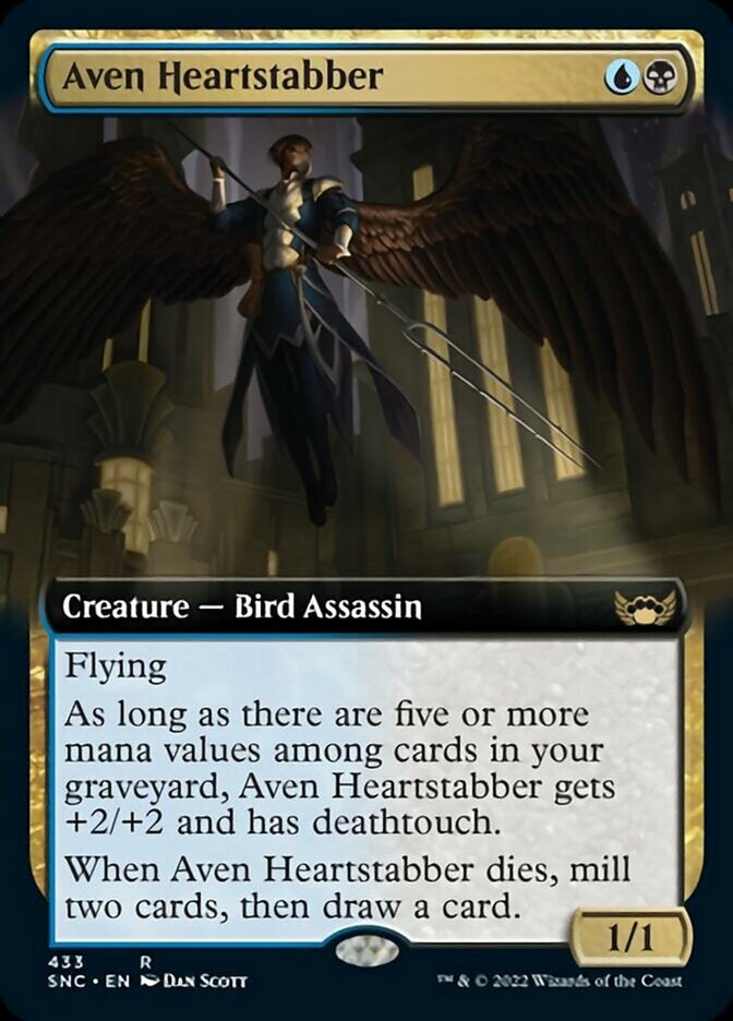 Aven Heartstabber [ #433 Extended Art ] (SNC-R)