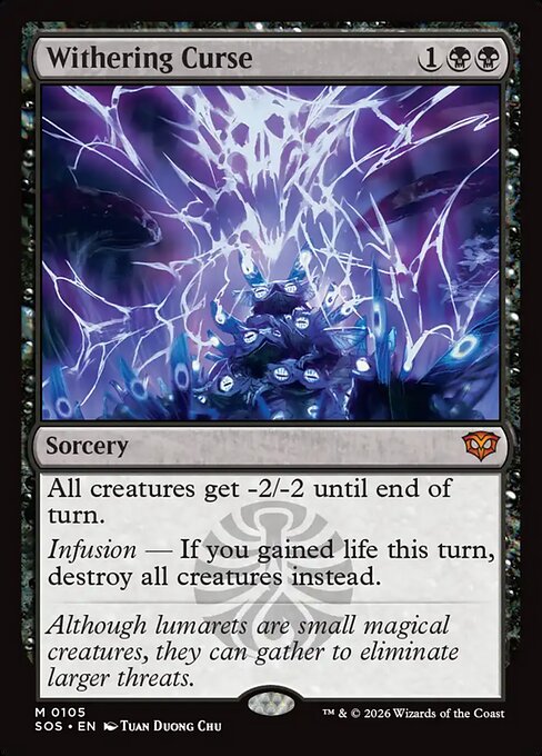 Withering Curse [ #0105 ] (SOS-M)