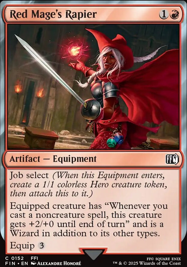 Red Mage's Rapier [ #0152 ] (FIN-C)