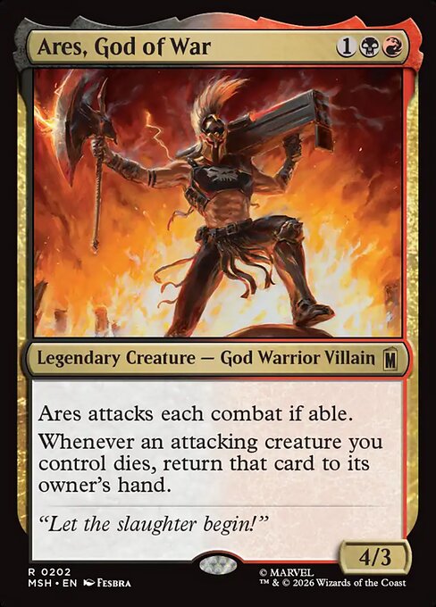 Ares, God of War [ #0202 ] (MSH-R)