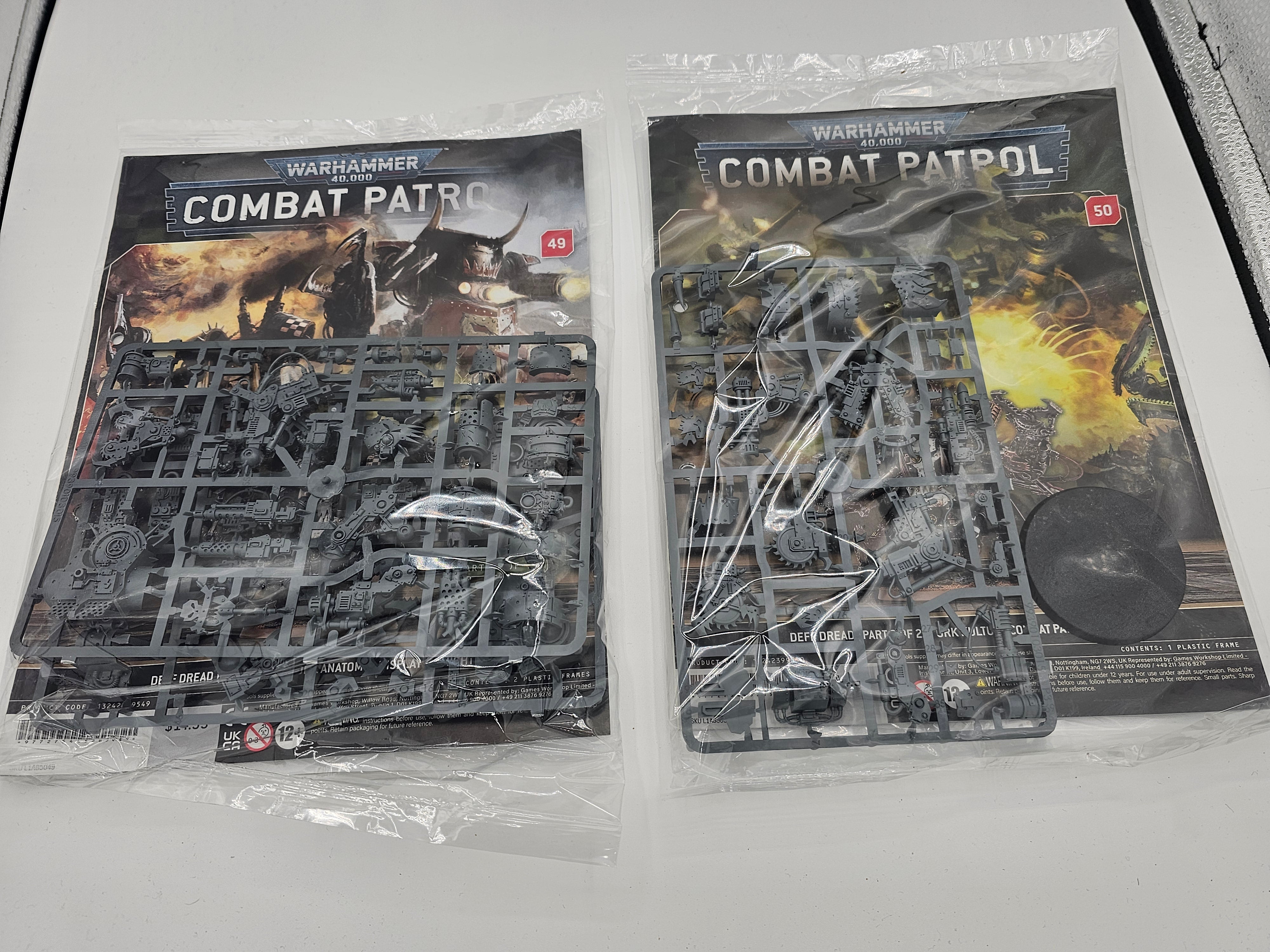 40K: Orks - Deff Dread (USED)  [ON SPRUE with Magazine] Lot 5