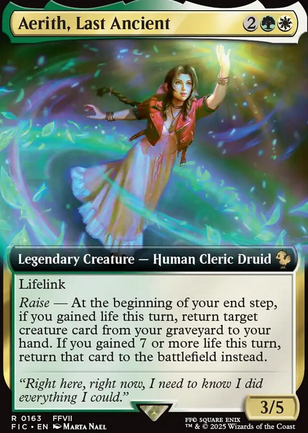 Aerith, Last Ancient [ #0163 Extended Art ] (FIC-R)
