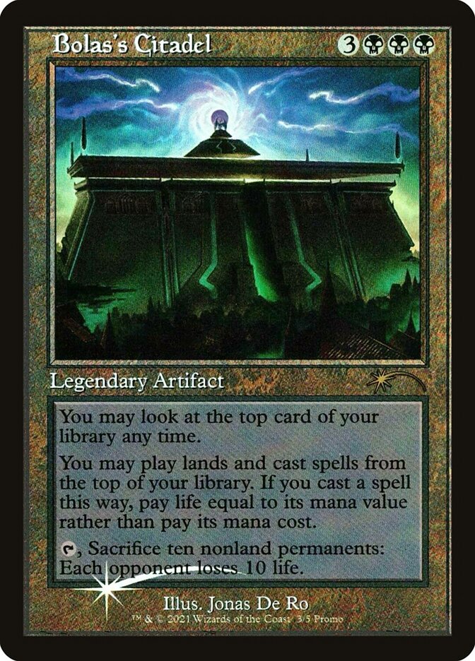 Bolas's Citadel [Retro Frame] (WPN-R) Damaged