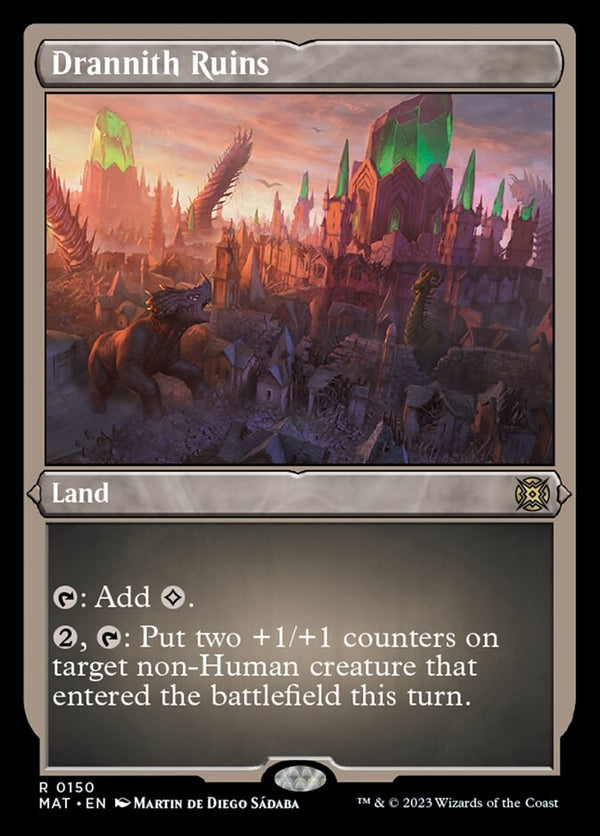 Drannith Ruins [#0150 Etched Foil] (MAT-R)