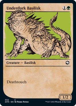 Underdark Basilisk [#334 Showcase] (AFR-C)