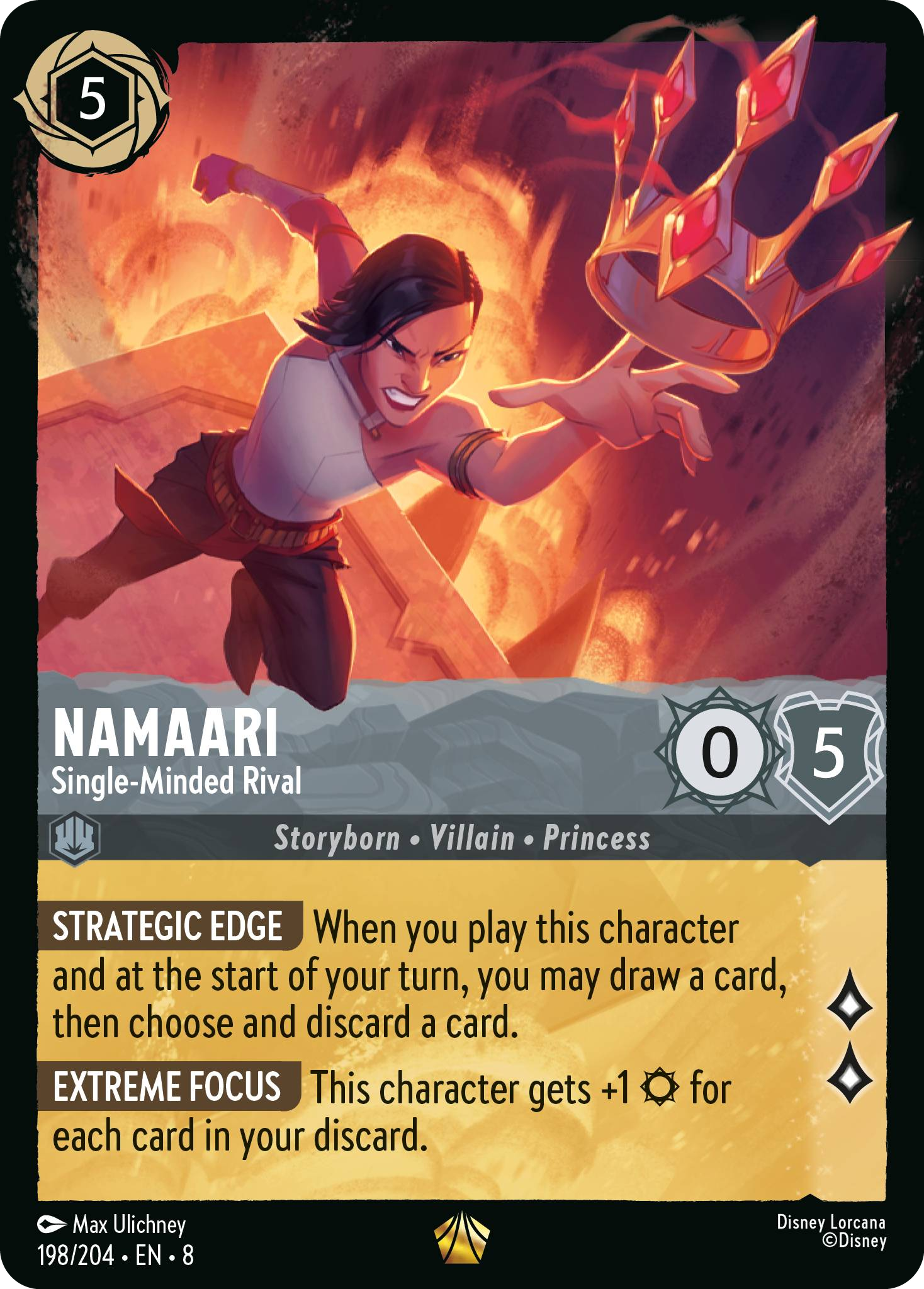 Namaari - Single-Minded Rival (Reign of Jafar - 198/204 ) Legendary