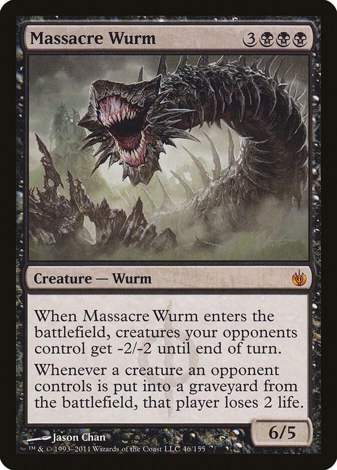 Massacre Wurm (MBS-M) Damaged Foil
