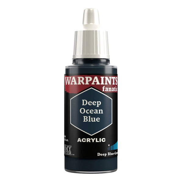 The Army Painter: Warpaints Fanatic - Deep Ocean Blue (18ml/0.6oz)